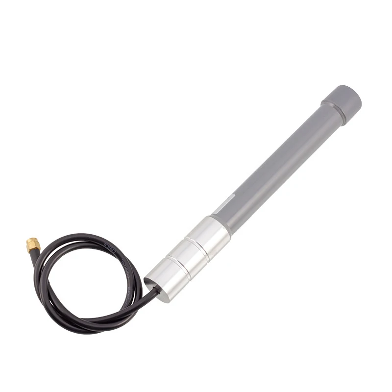 Outdoor 2.4G FRP Antenna 9dBi Bluetooth Signal Booster SMA Male Waterproof Omni Antenna Amplifier for Data Acquisition 0.5 Meter