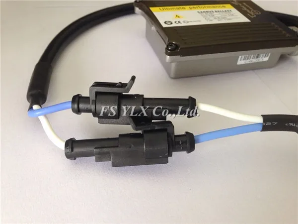 FSYLX 2 шт. 100 см 1 м HID ксеноновый Балласт Удлинительный кабель 35 Вт 55 Вт 75 Вт 100 Вт HID Удлинительный кабель для h1 h3 h4 h7 h8 (art.: 78ee7f842) - 78ee7f842
