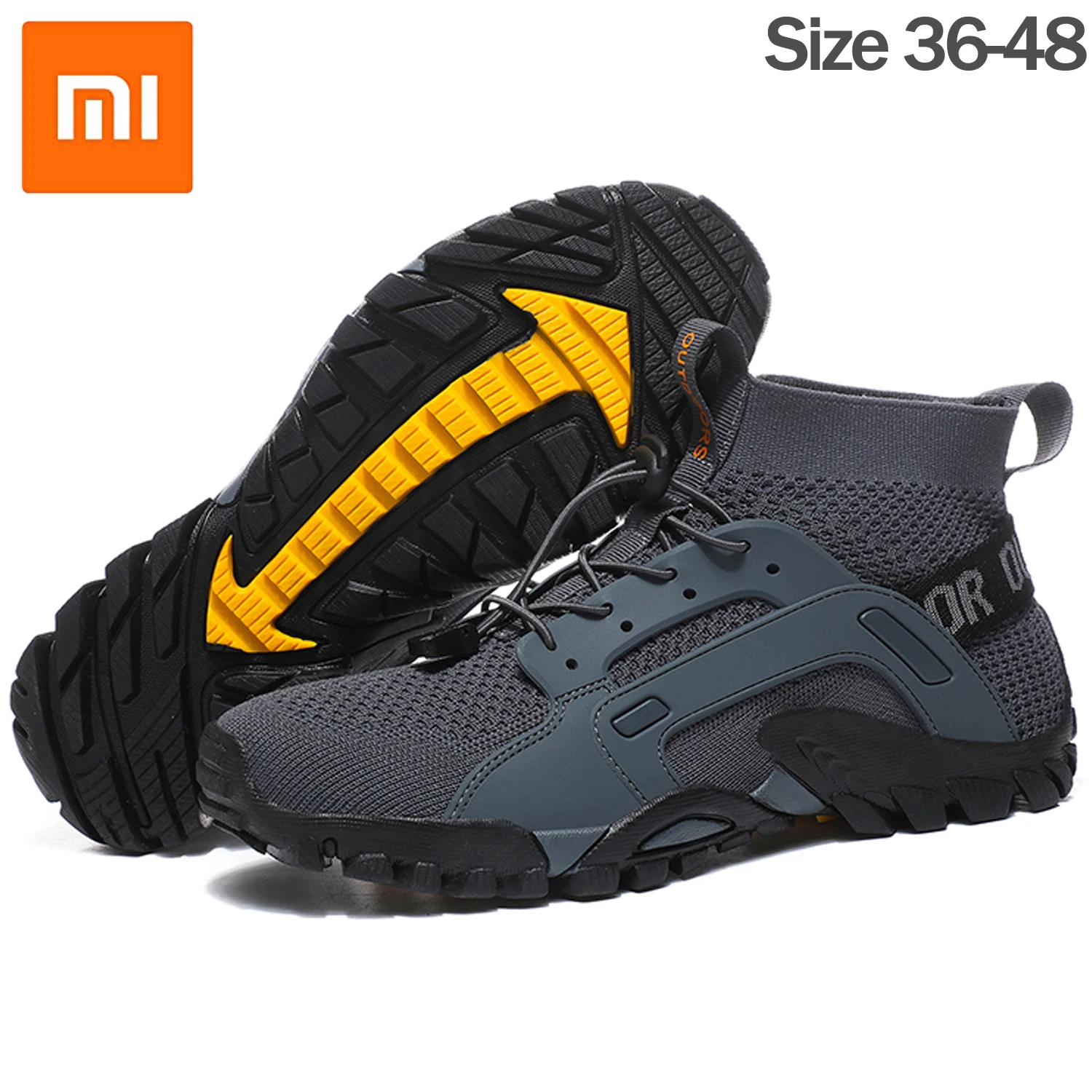 Xiaomi Mijia Hiking Shoes Mesh Breathable Mens Sneakers Outdoor Trail Trekking Mountain Climbing Sports Shoes For Male Summer