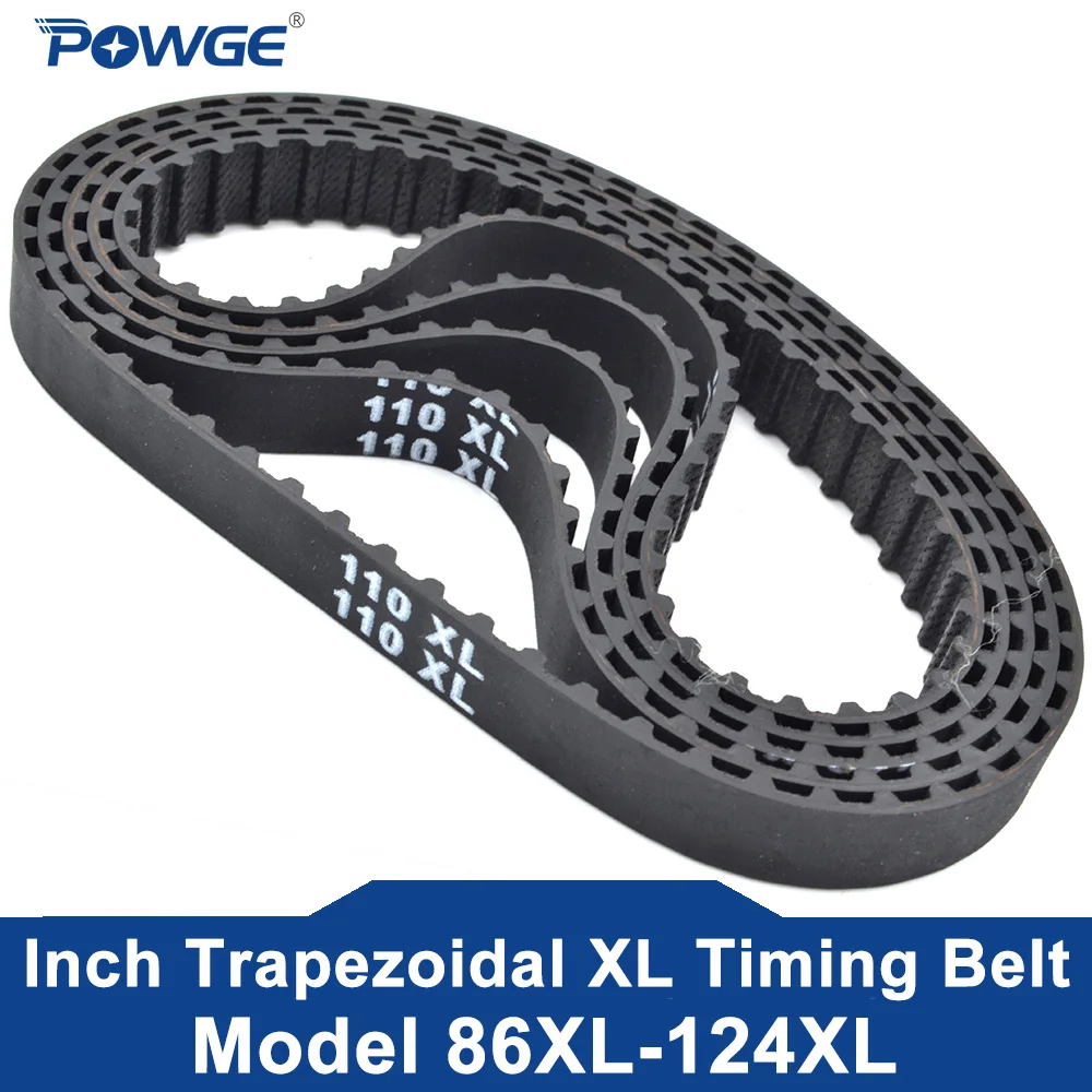 POWGE 5 шт. XL Ремень ГРМ Lp = 86 88 90 92 96 98 100 102 104 106 108 110 112 114 116 118 120 122 124 Ширина 6-38 мм Резина