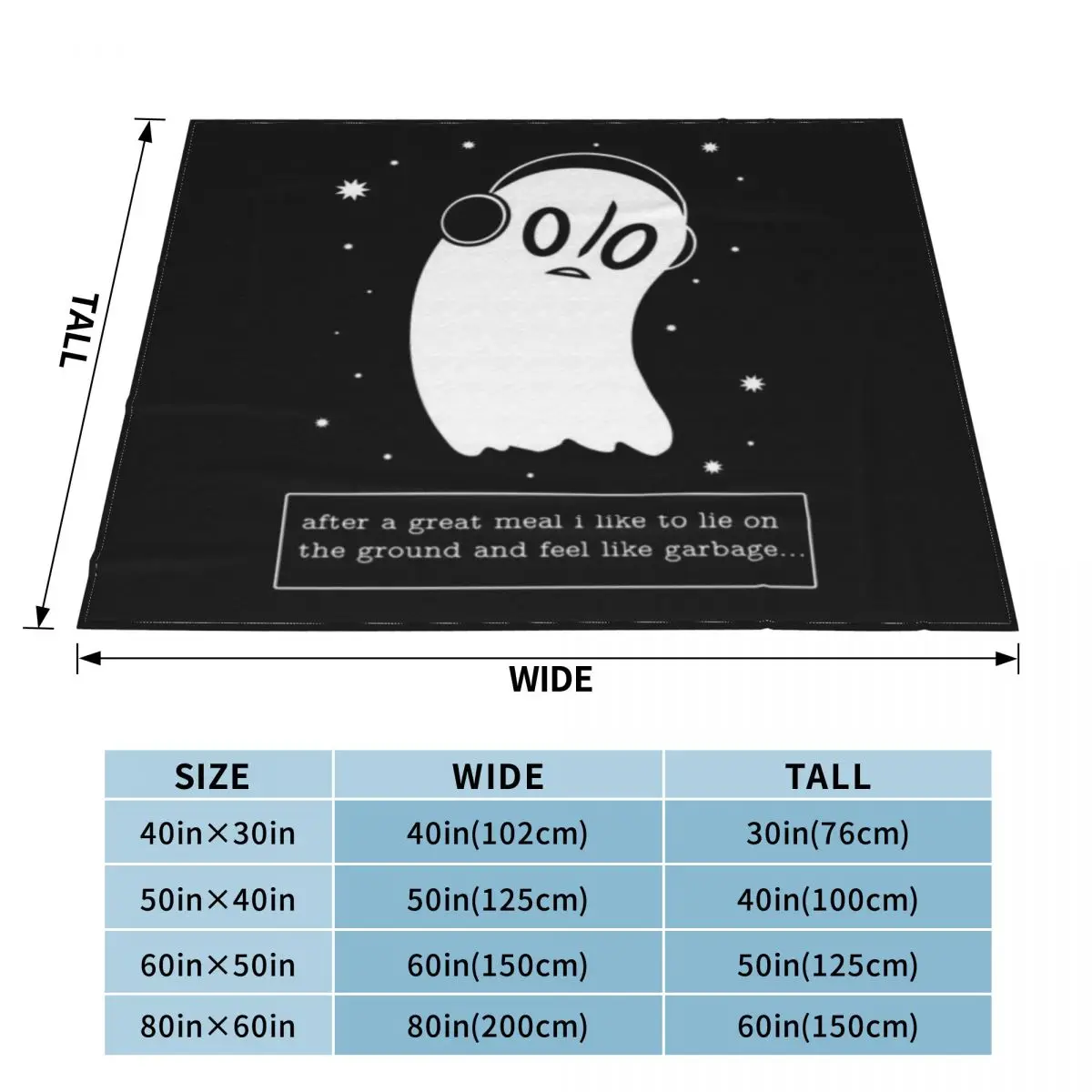 Undertale The Napstablook Way Ультрамягкое одеяло из микрофлиса