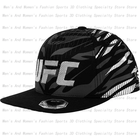 2025 Новая шляпа для боксерского матча UFC, хит продаж, мужская и женская бейсболка для экстремальных видов спорта, регулируемая кепка с утконосом