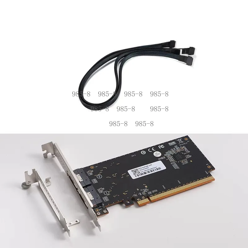 Блок питания ATX с платой расширения PCIe 3.0 X16 X8 PEX8749, поддержка двух слотов для GPU (art.: 3920dbe50511a) - 3920dbe50511a
