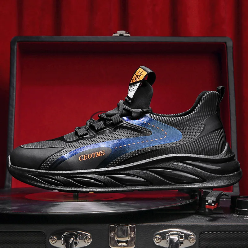 

Men's leisure sports shoes spring and summer new Korean fashion men's shoes net surface comfortable running shoes