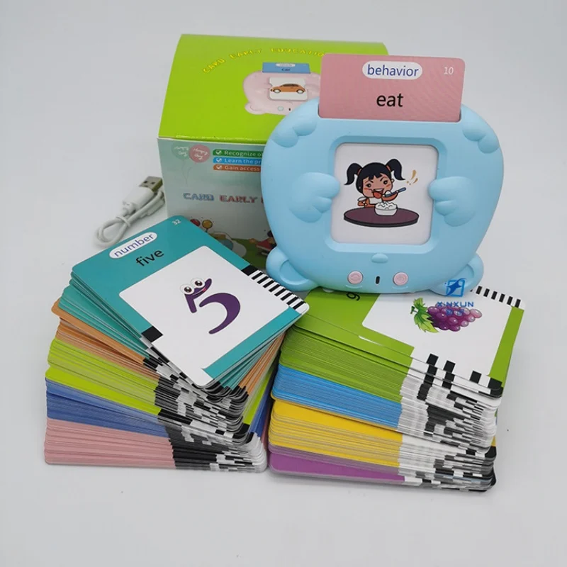 Языковая аудиокнига для раннего образования флэш-карты детей говорящая машина