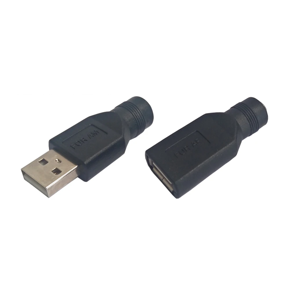 

5.5*2.1mm DC Female Jack to USB 2.0 Male/Female Plug 5V DC Power Plugs Adapter Laptop Connector Male/Female Power Adapter