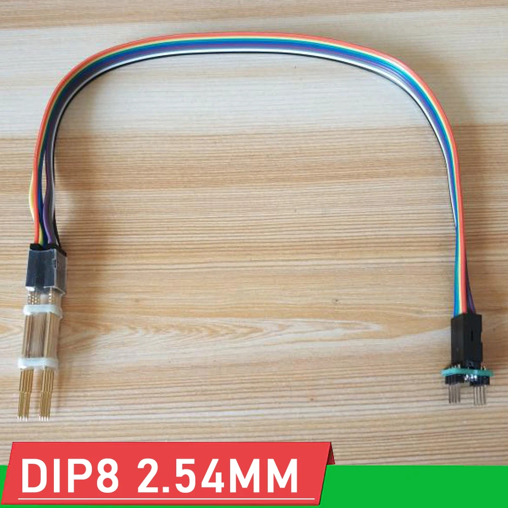 

DYKB DIP8 Firmware Burning 2.54mm 4P Probe Spring Needle Thimble Fixture Tool Clip pin Debug Download Program Programming