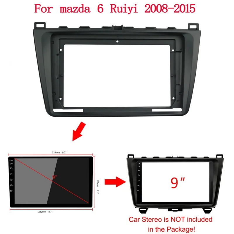 

Автомобильная магнитола для MAZDA 6 2009-2018, 9 дюймов