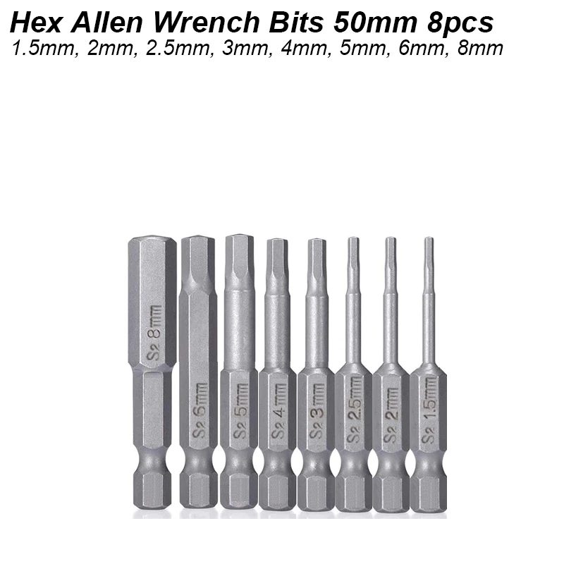 

Набор шестигранных бит Hex Screwdriver