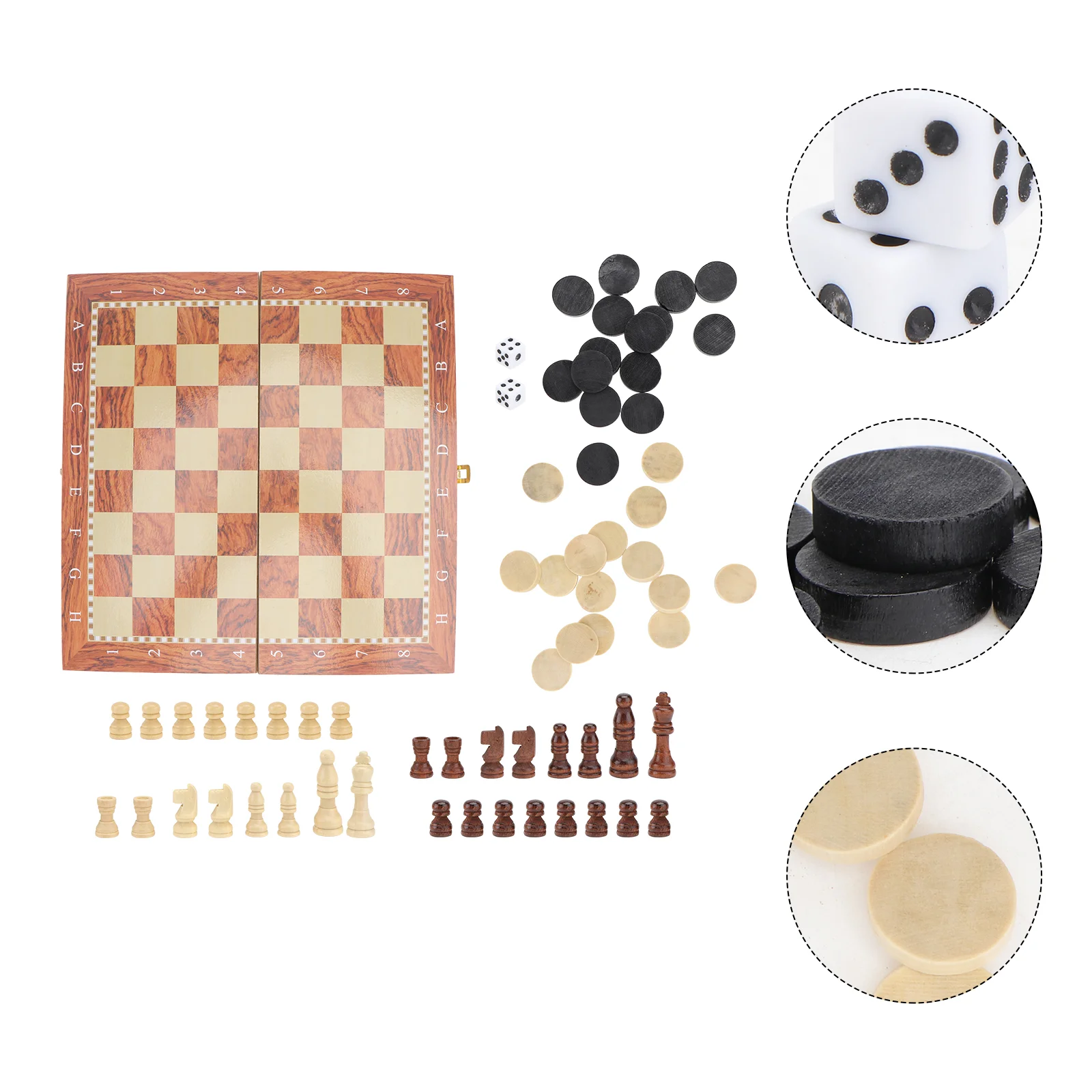 

1 Set of Educational Toys Entertainment Chess Plaything Chess Game Toys for Children Home Friend