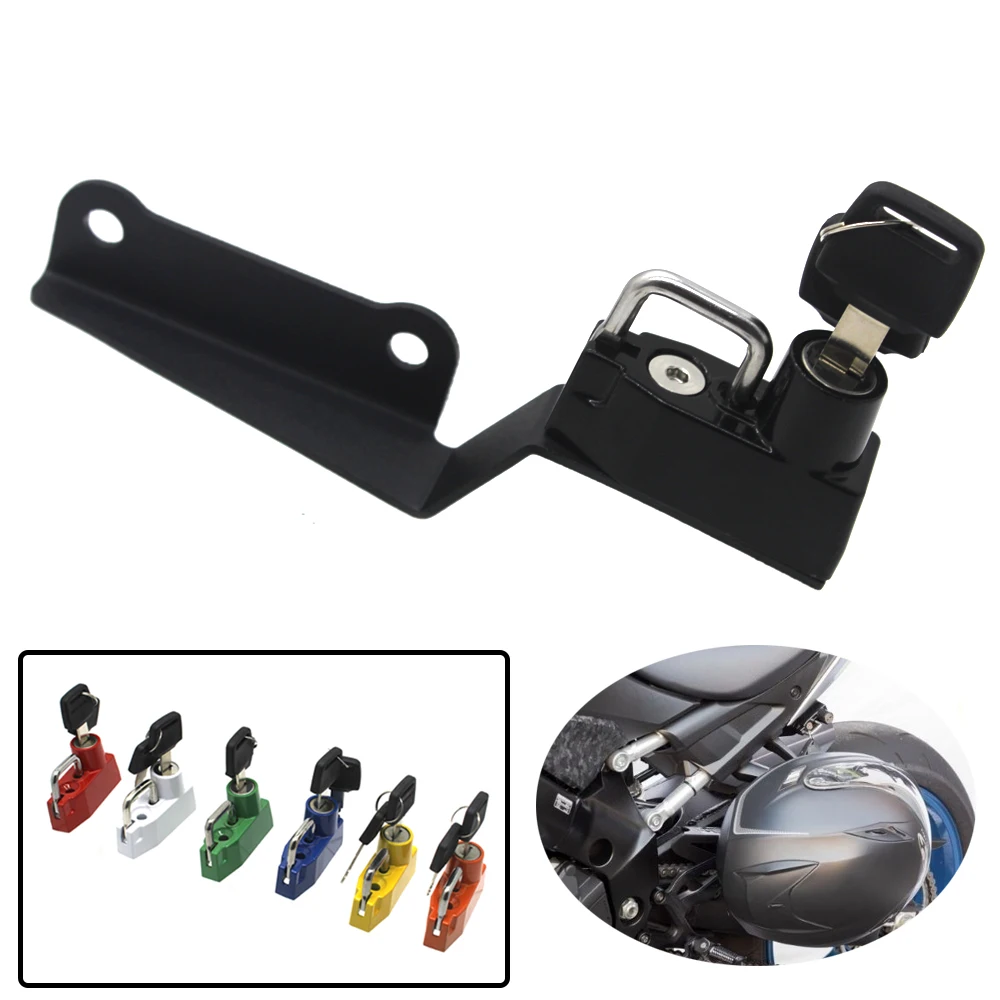 

For Suzuki GSXS1000F GSX-S1000 GSX-S1000F 2020-2022 2021 Motorcycle Helmet Lock Anti-Theft Combination PIN Locking Secures