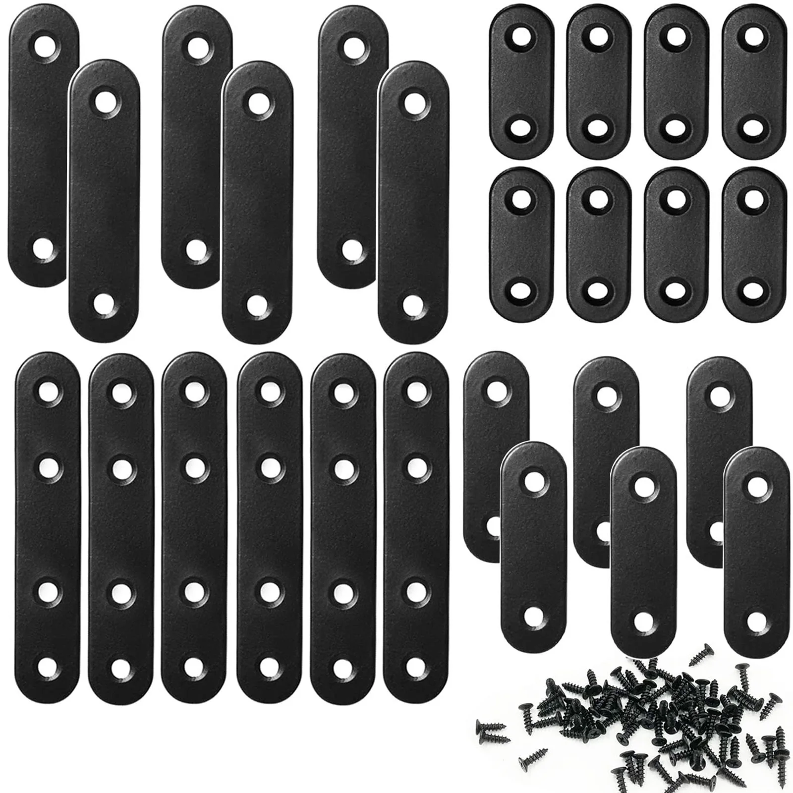 Мебельная сборка 14x12x2 см плоская металлическая скоба комплект угловых