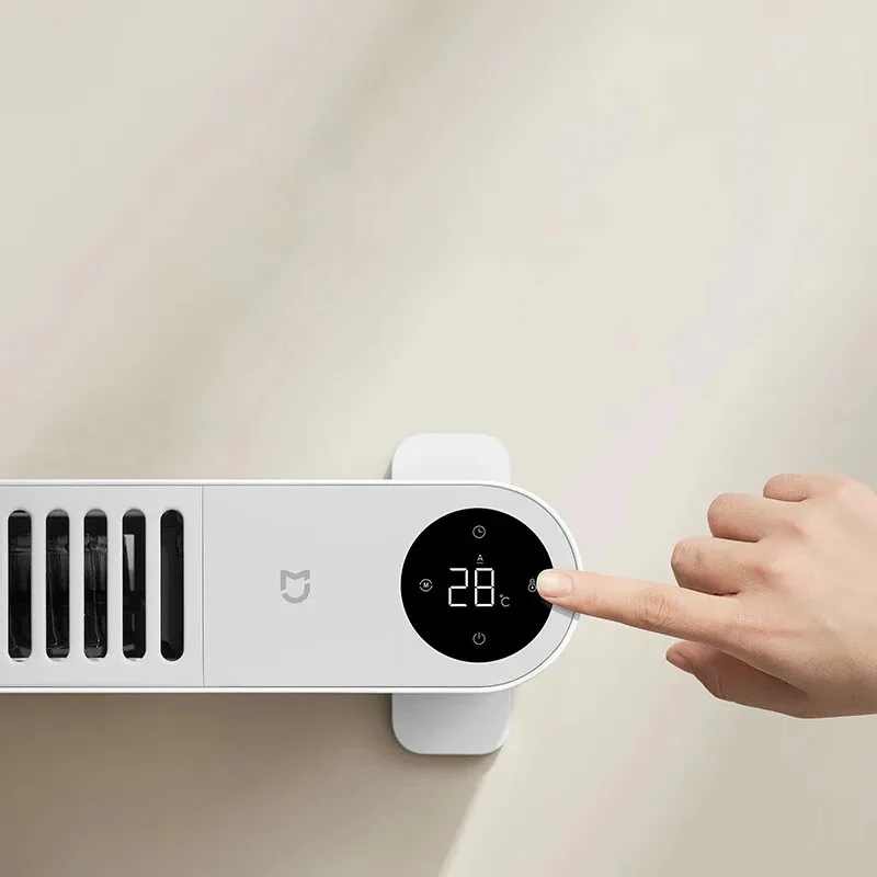 Плинтус XIAOMI с электрическим нагревателем 2200 Вт 7 см