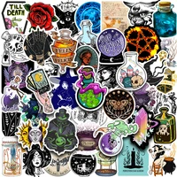 103050100pcs gothic apothecary magic witch aesthetic stickers skateboard laptop phone car bike waterproof sticker kid toy