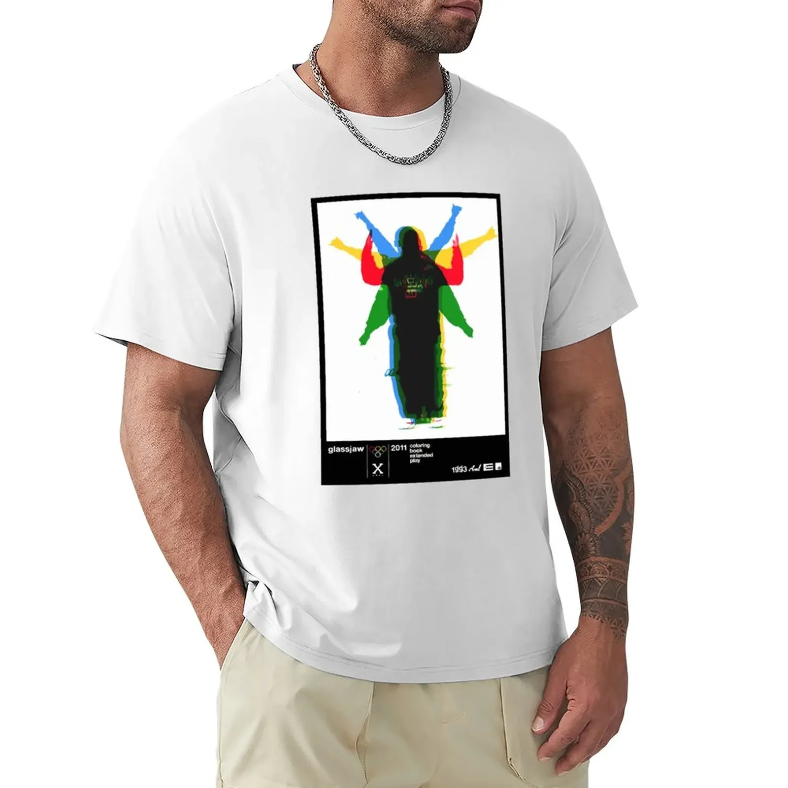 Glassjaw Merch раскраска книга X Футболка с принтом животных для мальчиков милые топы