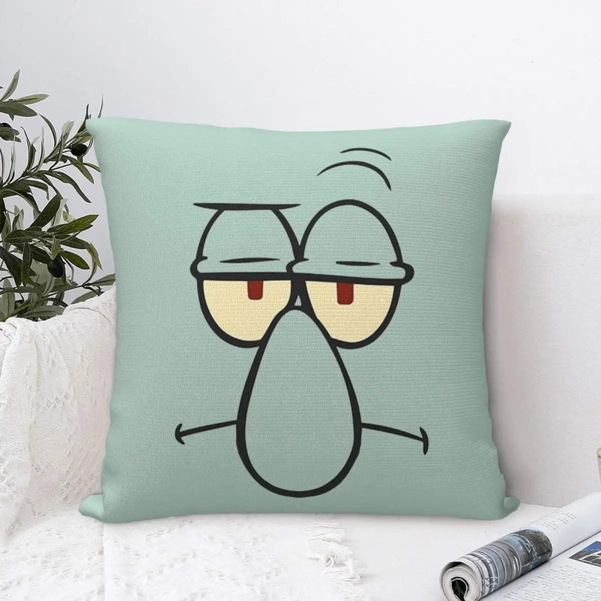 Наволочки для подушек с изображением мордочки 45 х45 см