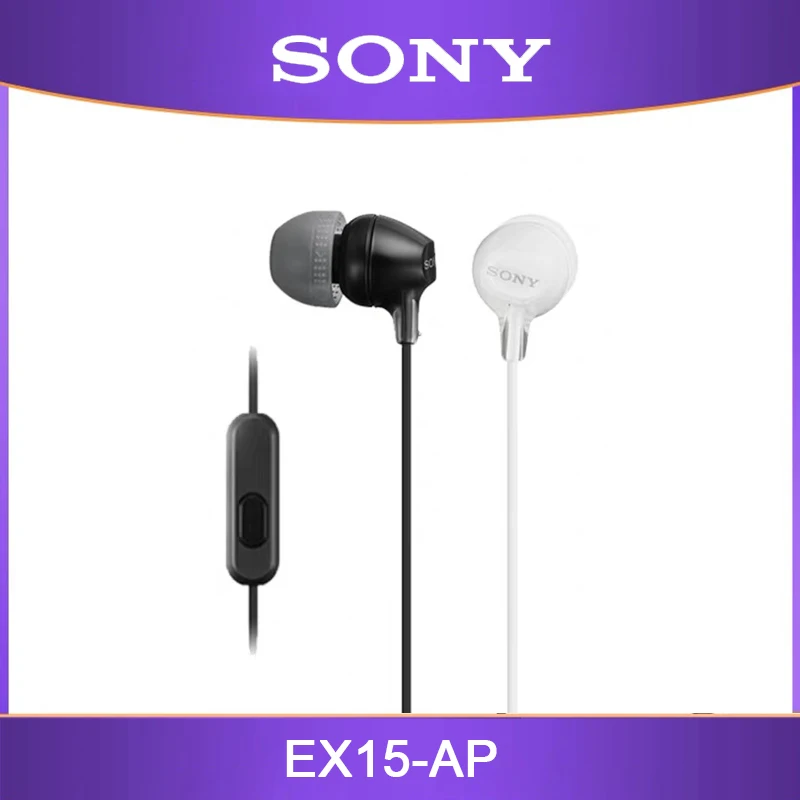 

Sony-3.5mm Wired Headphone With Bass Stereo Earphones Music Headphones Sport Earphones Gaming Headset With Mic For Xiaomi
