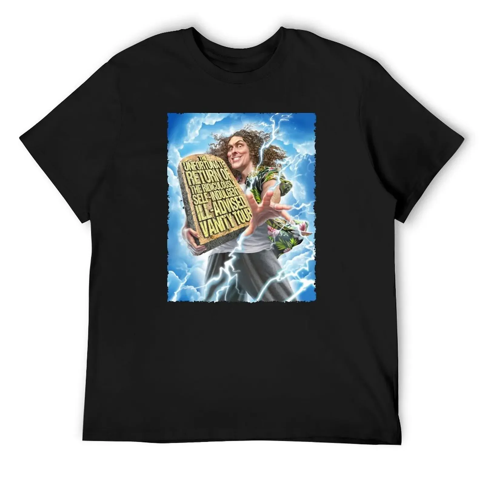 Футболка Weird Al Yankovic футболки с рисунком хлопковая футболка для мужчин