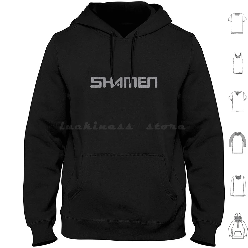 

Толстовка с капюшоном Shamen из хлопка с длинным рукавом, альбом для музыки Shamen, виниловая группа Artist