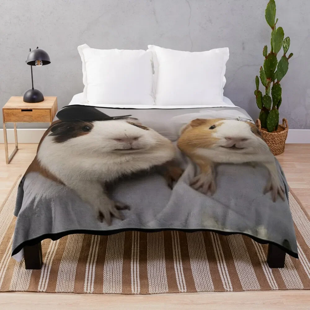 Морская свинка а?? Симпатичная коллекция Модель 21 Одеяло Зимние кровати Одеяла