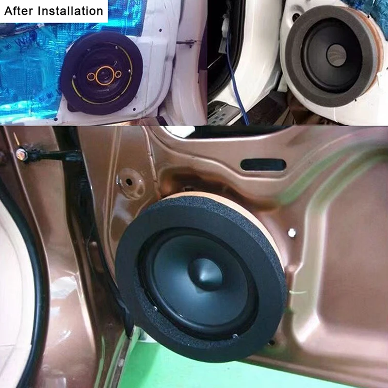 6 5-дюймовый звукоизоляционный ватный диск автомобильный универсальный динамик