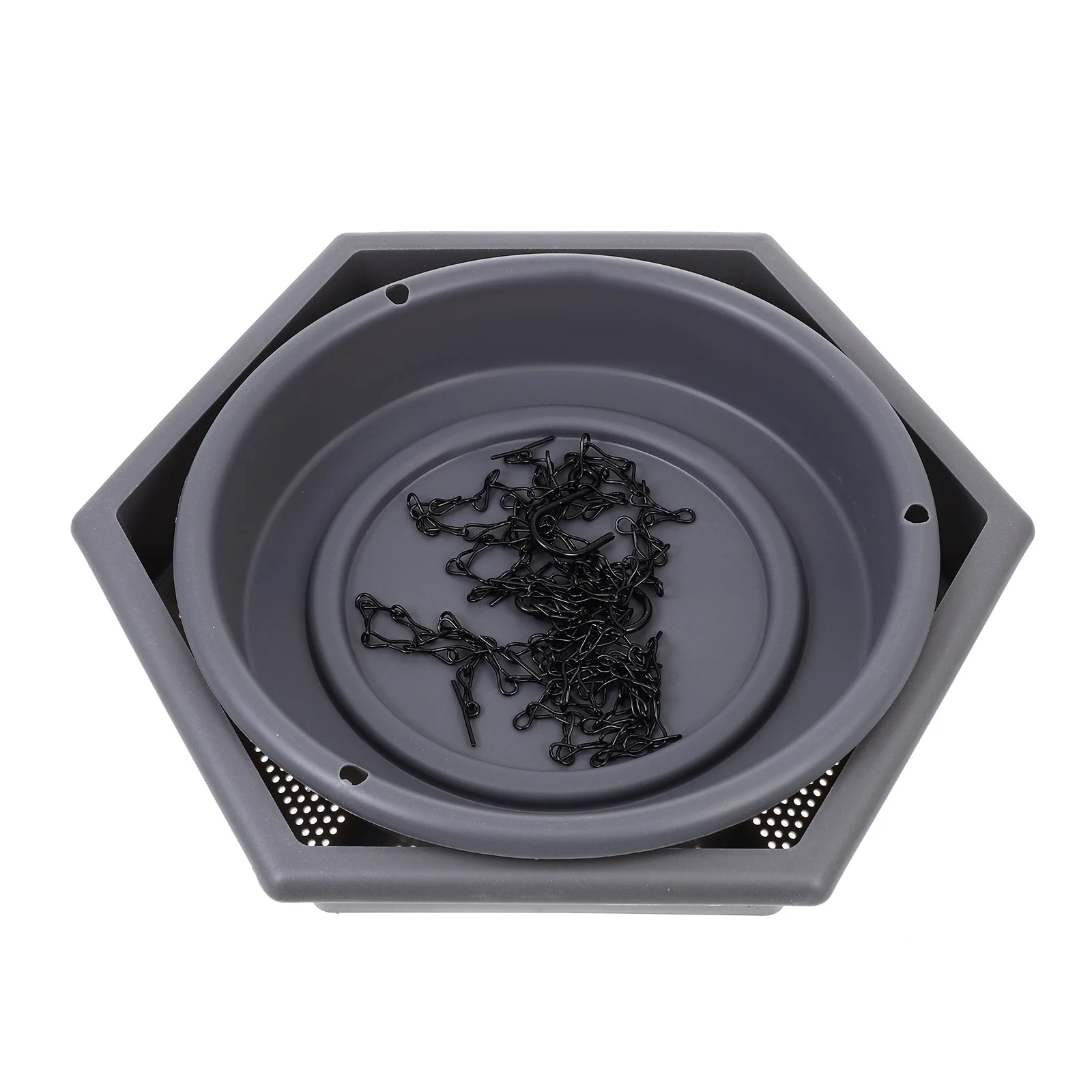 

1 Set Birds Water Feeder Pet Feeding Bowl Pet Birds Drinking Tray Hanging Pet Birds Bowl