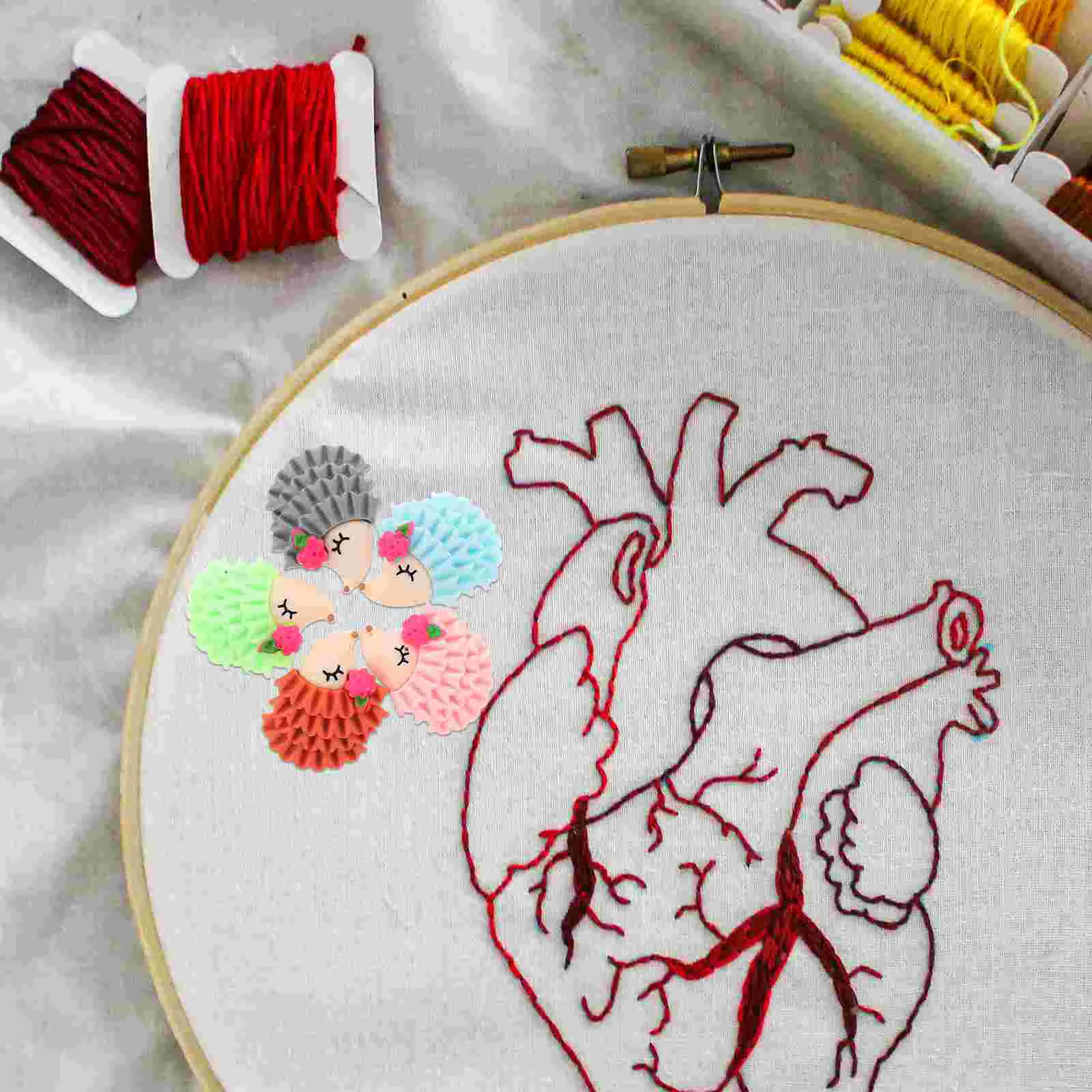 Магнитные животные эмалированная игла держатель аспиратора аксессуары для