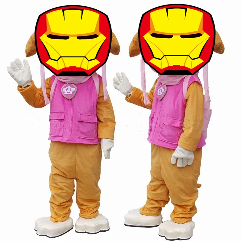 High Quality Dog Mascot Costume Cartoon Anime Event Cosplay Festival Celebration Fancy Dress Party Chase Show Christmas Gift |