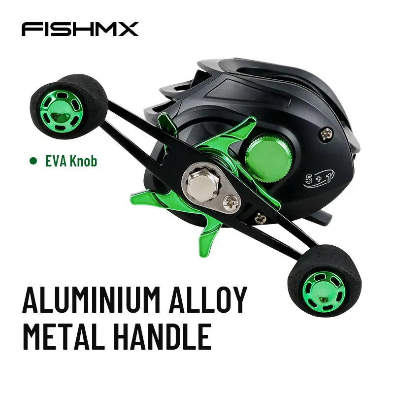 Рыболовная Катушка Fishmx С Передаточным Числом 7,2:1, Катушка Для Приманки С Алюминиевой Шпулей (art.: 3920ca8a3fc07) - 3920ca8a3fc07