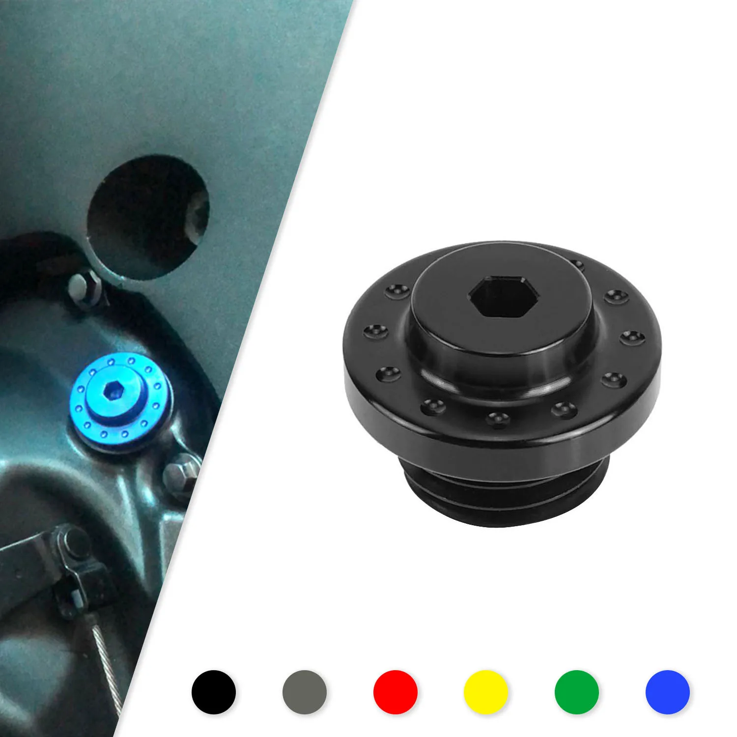 

Motorcycle Accessories Tank Cover Oil Filler Cap Refit For Ducati Multistrada 950 1200 1200S 1260 1260S V4 PIKES PEAK RALLY V4S