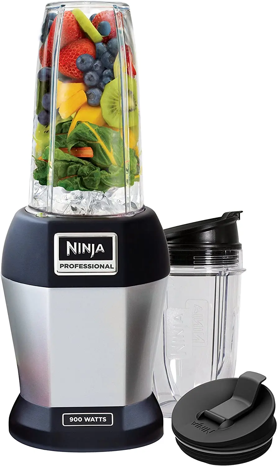 

Nutri Pro Personal Blender with 900 Watt Base and Vitamin and Nutrient Extraction for Shakes and Smoothies with 18 and 24-Ounce