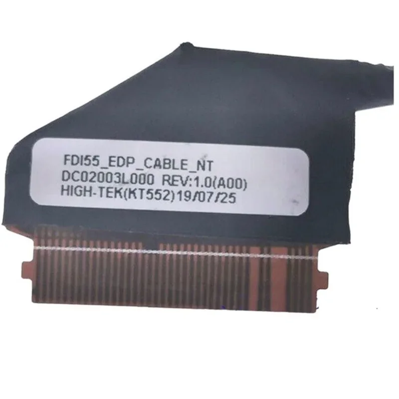Сменный ЖК-кабель EDP FHD для ноутбука Dell Inspiron 3501 3505 5593 Vostro 3500 FDI55 NON Touch 30PIN 0FY9WT DC02003L