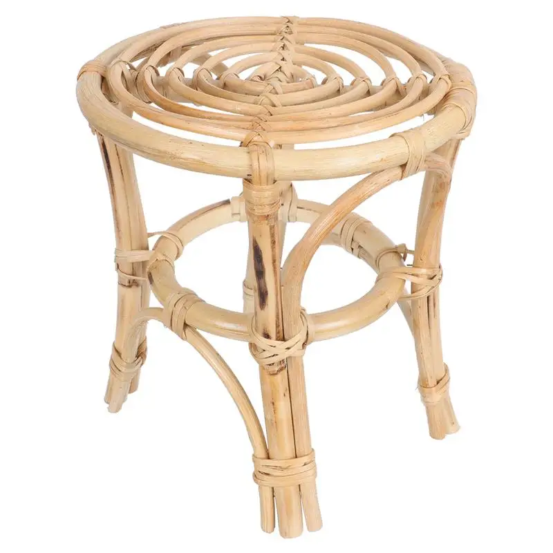 

1pc Rattan Flower Rack Gardening Flower Holder Flowerpot Holder for Home Outdoor