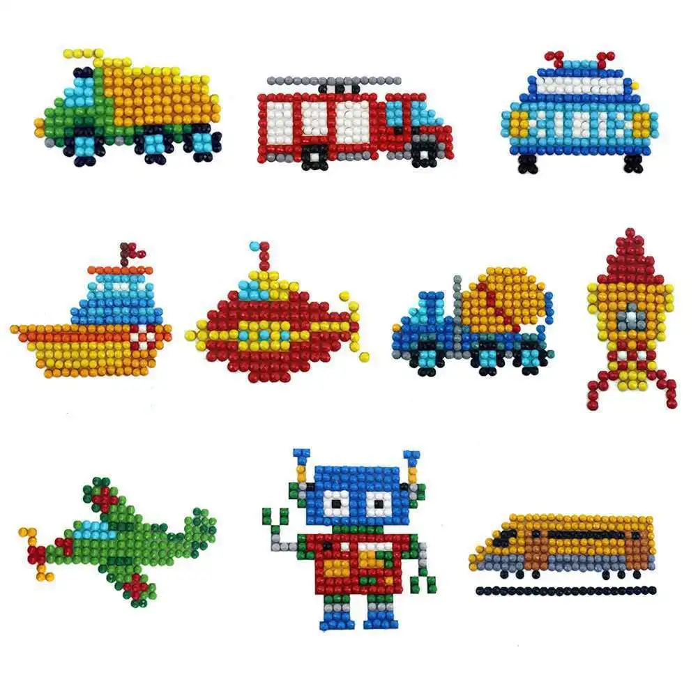 Набор для рисования алмазами 5D милый мультяшный динозавр животное картина по