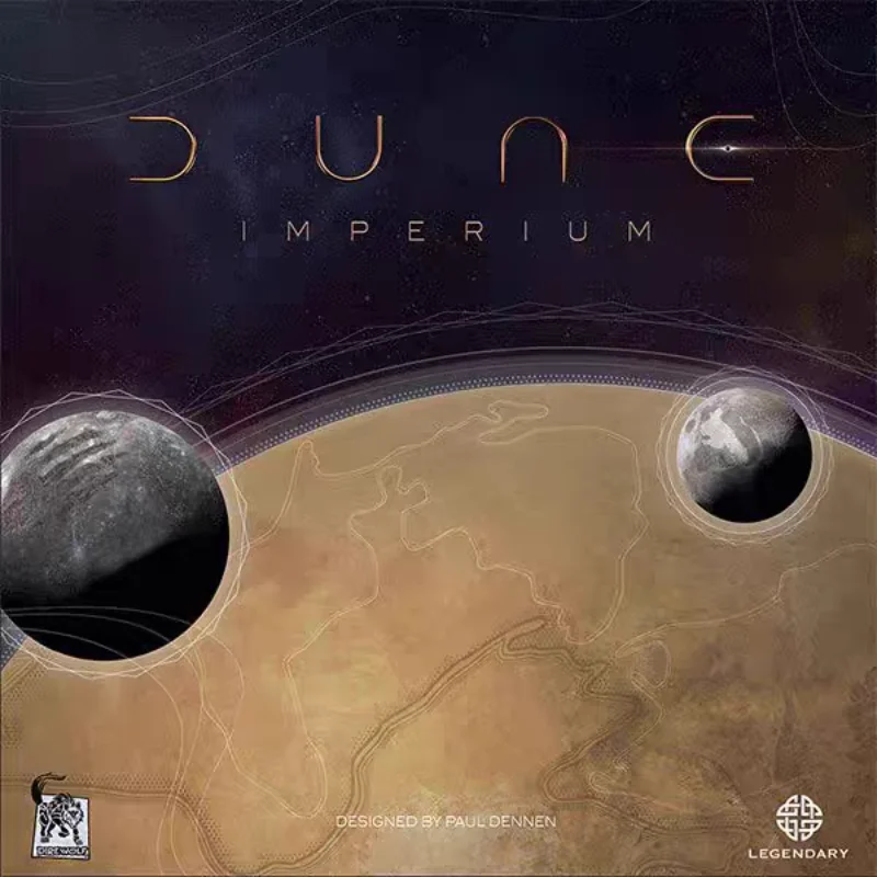 

Dune: Imperium Card Board Game English Genuine Card Anime Play Puzzle Competition Friend Battle Rise of Ix Hobby Toy Kid Europe