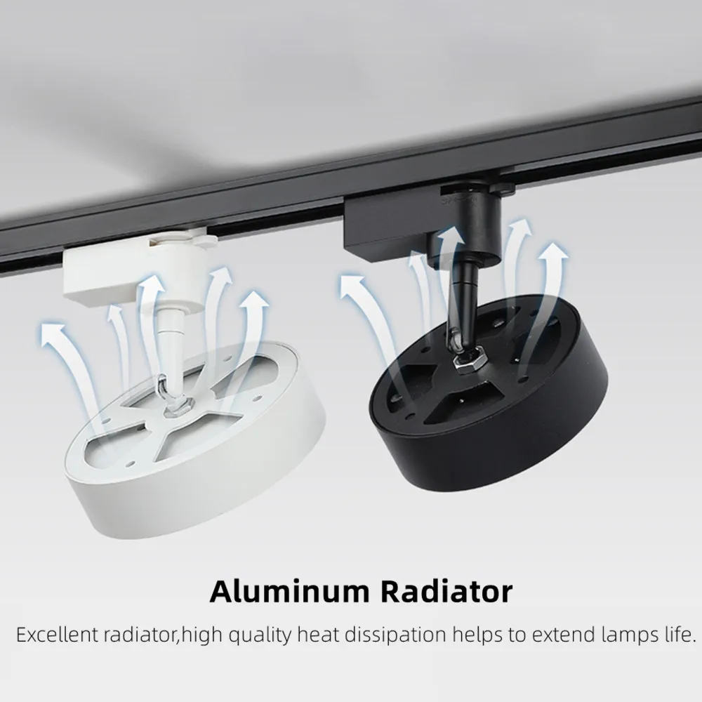 Современный внутренний Трековый светодиодный светильник потолочный с