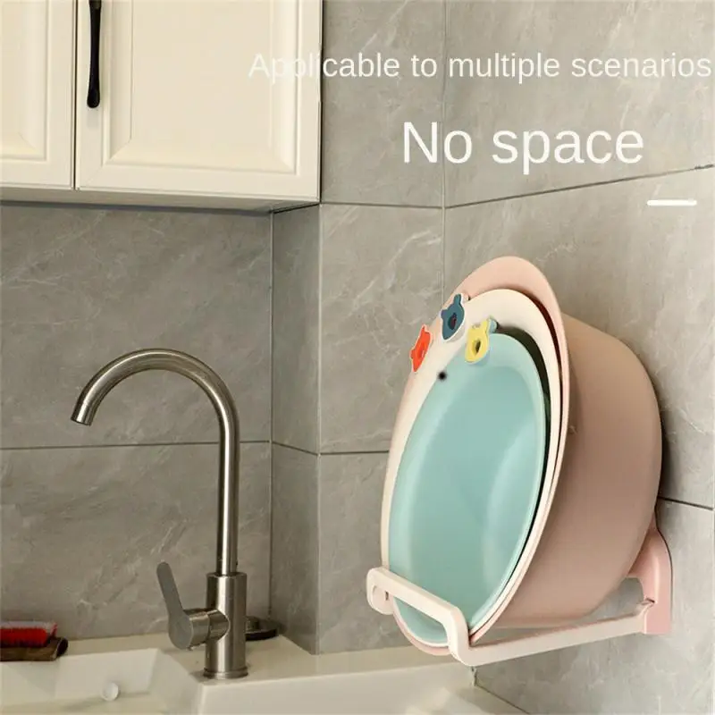 

Family To Disassemble Strong Load Bearing Adjustable No Punching Washstand Moisture-proof Kitchen Water Proof Wall-mounted Shelf