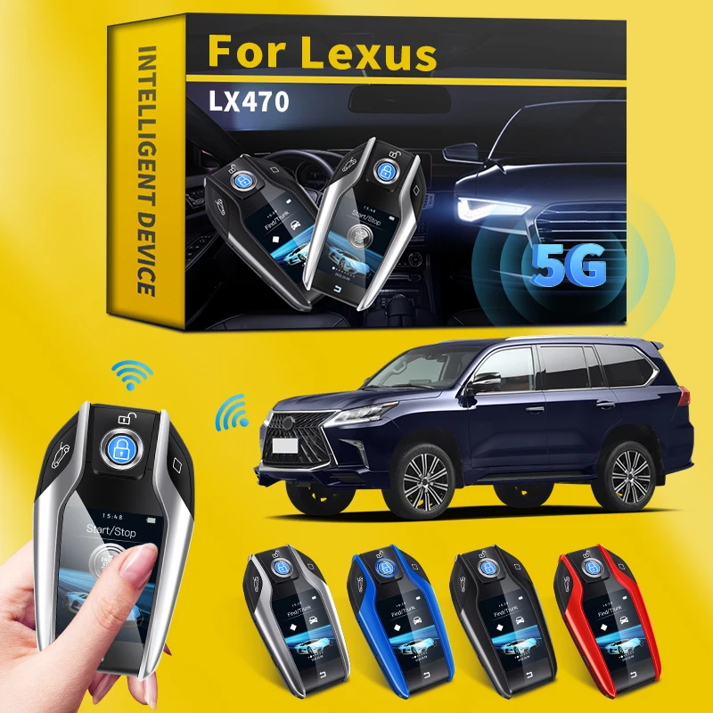 

Обновленная версия для автомобилей Lexus LX470, модифицированный Универсальный умный пульт дистанционного управления с ЖК-экраном