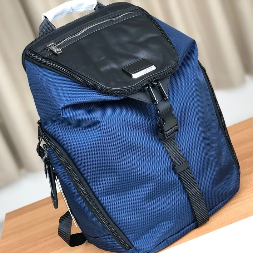 Tumi Shoulder Backpack Men's Casual Large Capacity Backpack Bucket Bag Leisure Travel Bag Laptop Bag Backpack for Men for Work