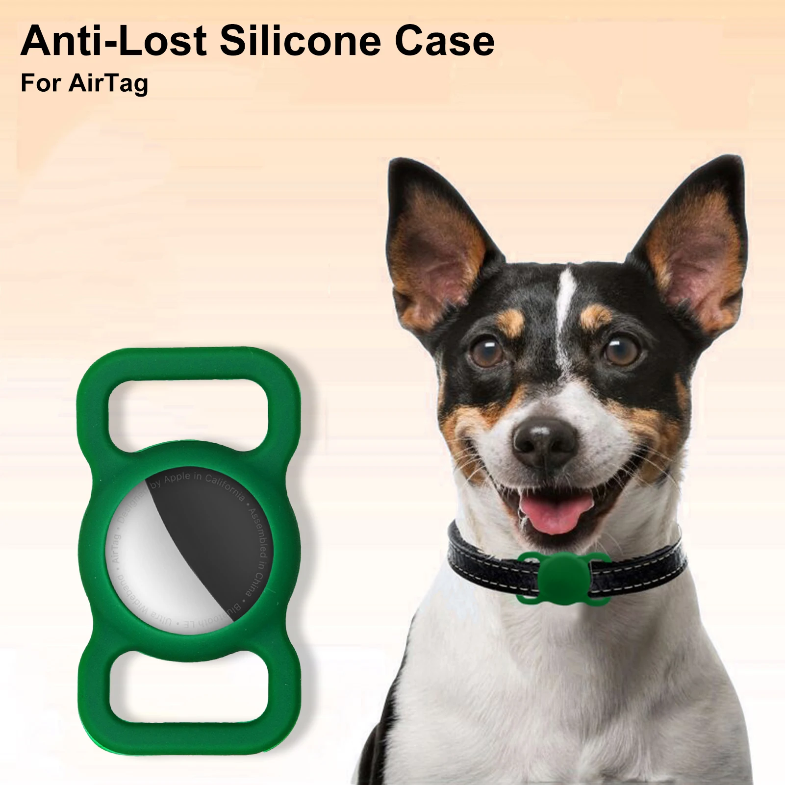 Силиконовый защитный чехол для домашних животных ошейник собак и кошек петля