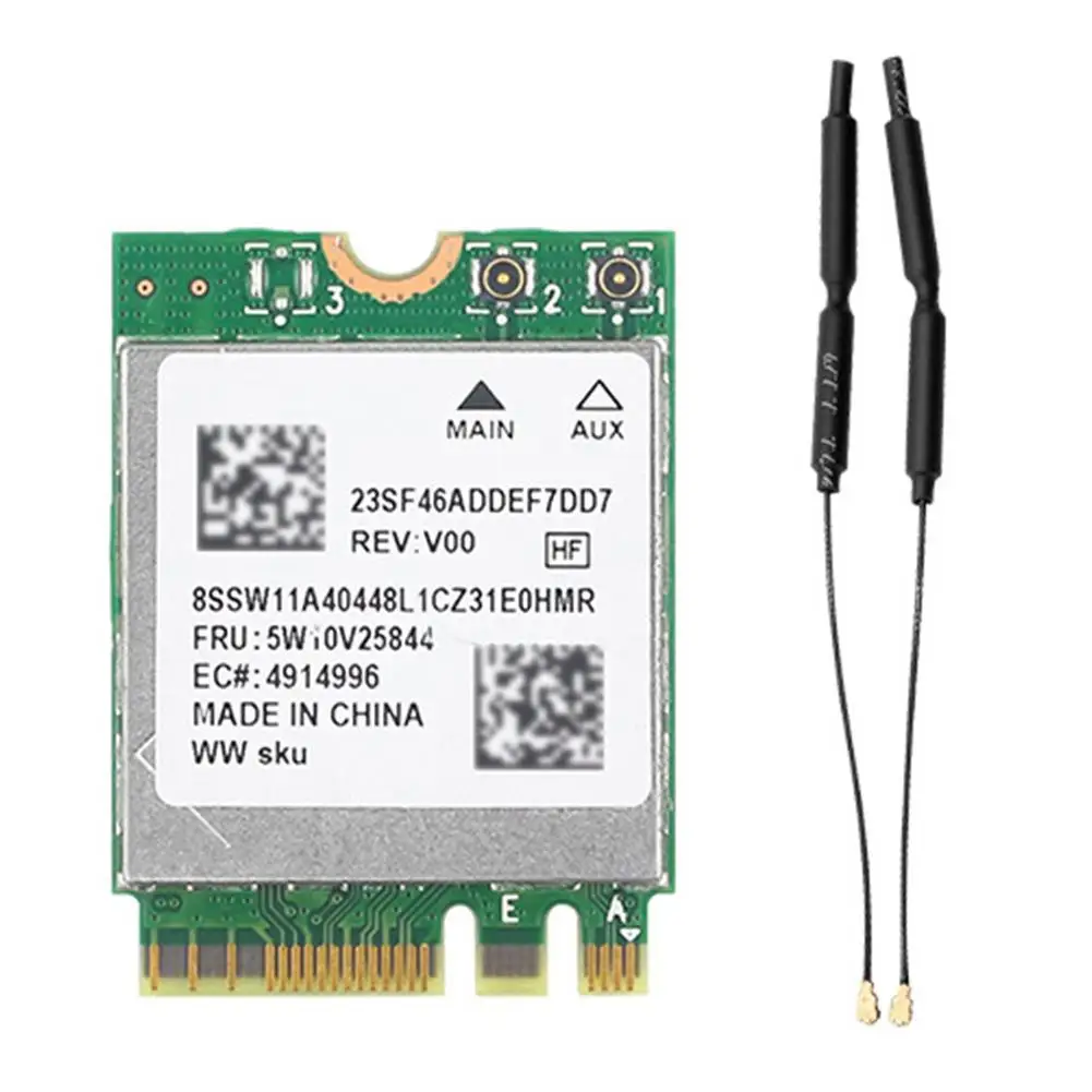 

Беспроводной модуль для Orange Pi 5 Plus WiFi 6 + BT 1800, RTL8852BE M.2 E Key интерфейс 2,4 M Dual Brand G Φ Wi-Fi