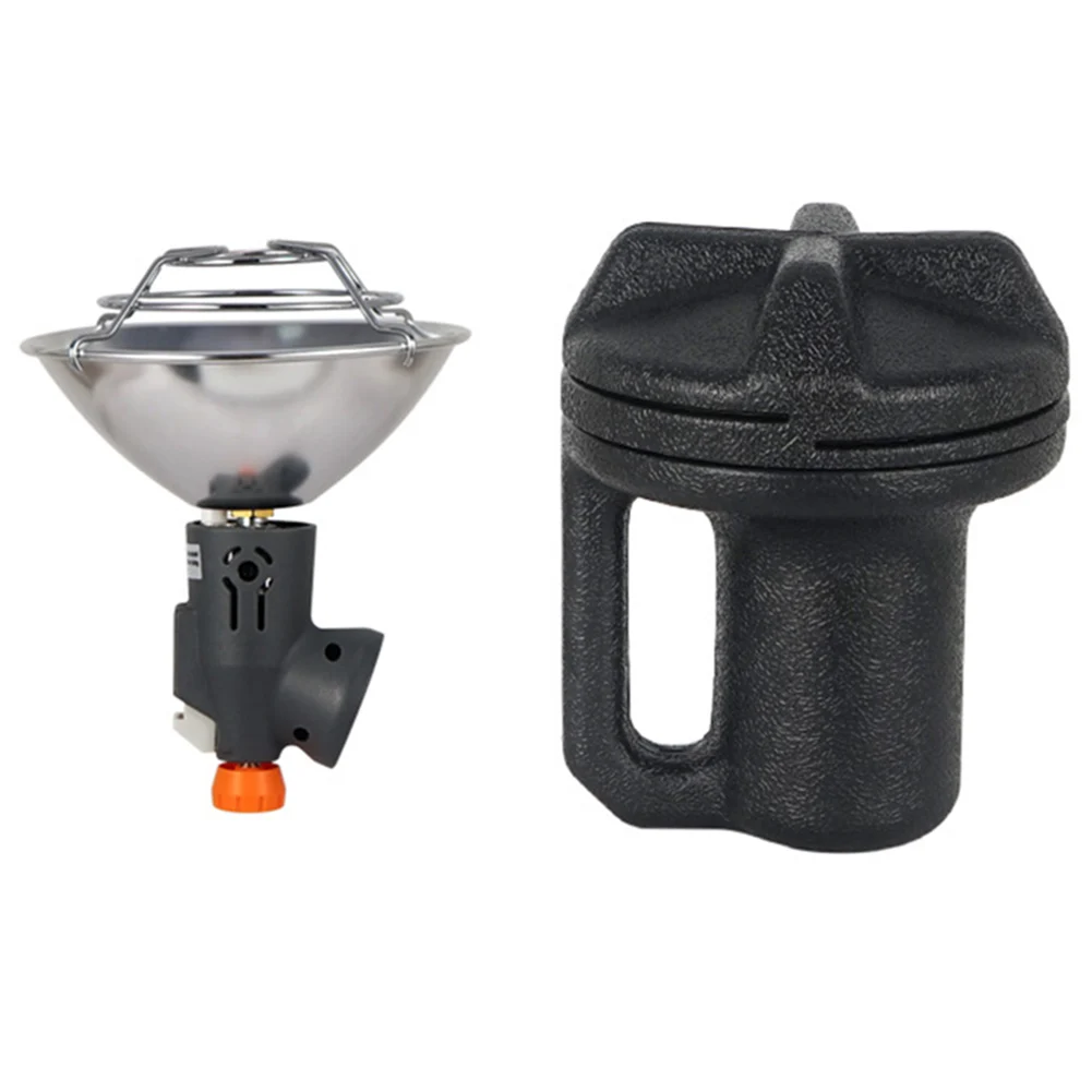 

13*13*17cm Heater Heater Heater Butane Gas Stove Heating Outdoor Stainless Steel Warm Burner Winter Tent Camping