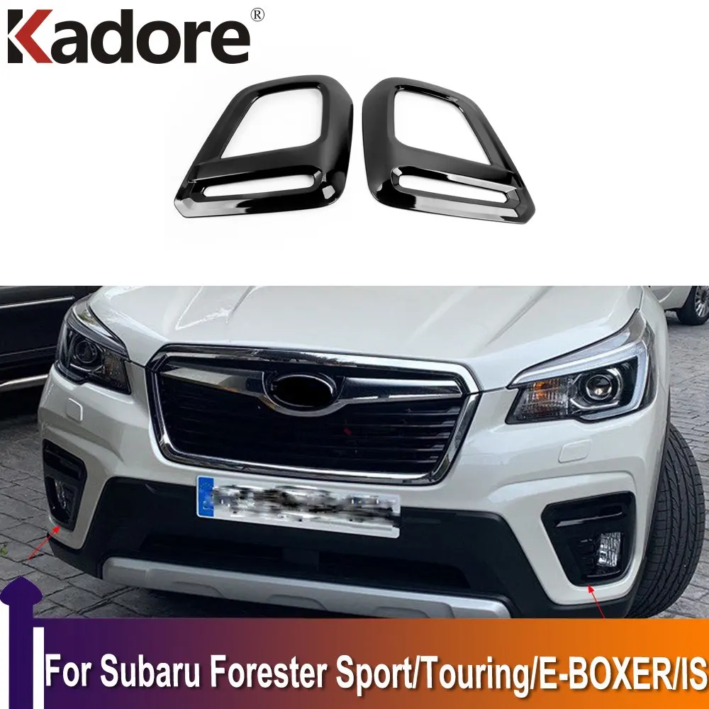 

Передняя противотуманная фара для Subaru Forester Sport/Touring/E-BOXER/IS 2019 2020 2021, противотуманная фара, крышка, наклейка, внешние аксессуары