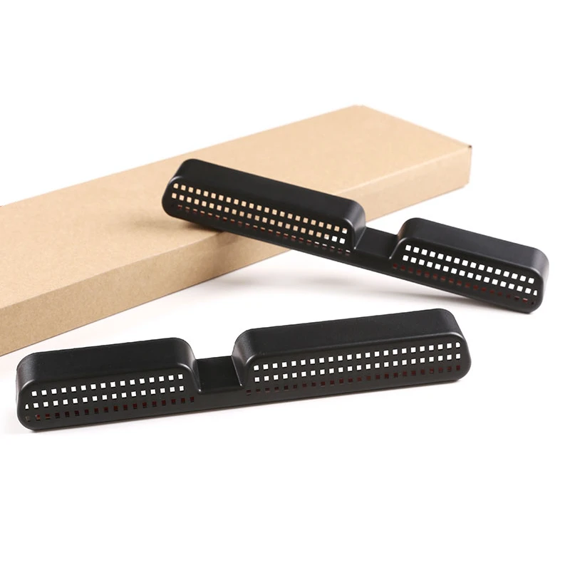 

Seat Air Condition Vent Cover For Audi A4 2017-2019 Rear Seat anti dust Outlet Cover Conditioning Cover Refit ABS