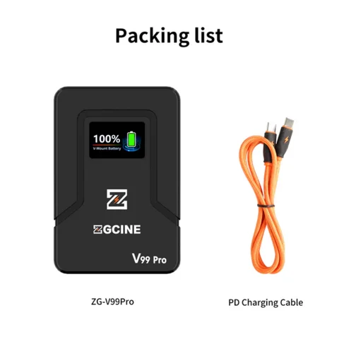 Аккумулятор ZGCINE V99 Pro 99Вт