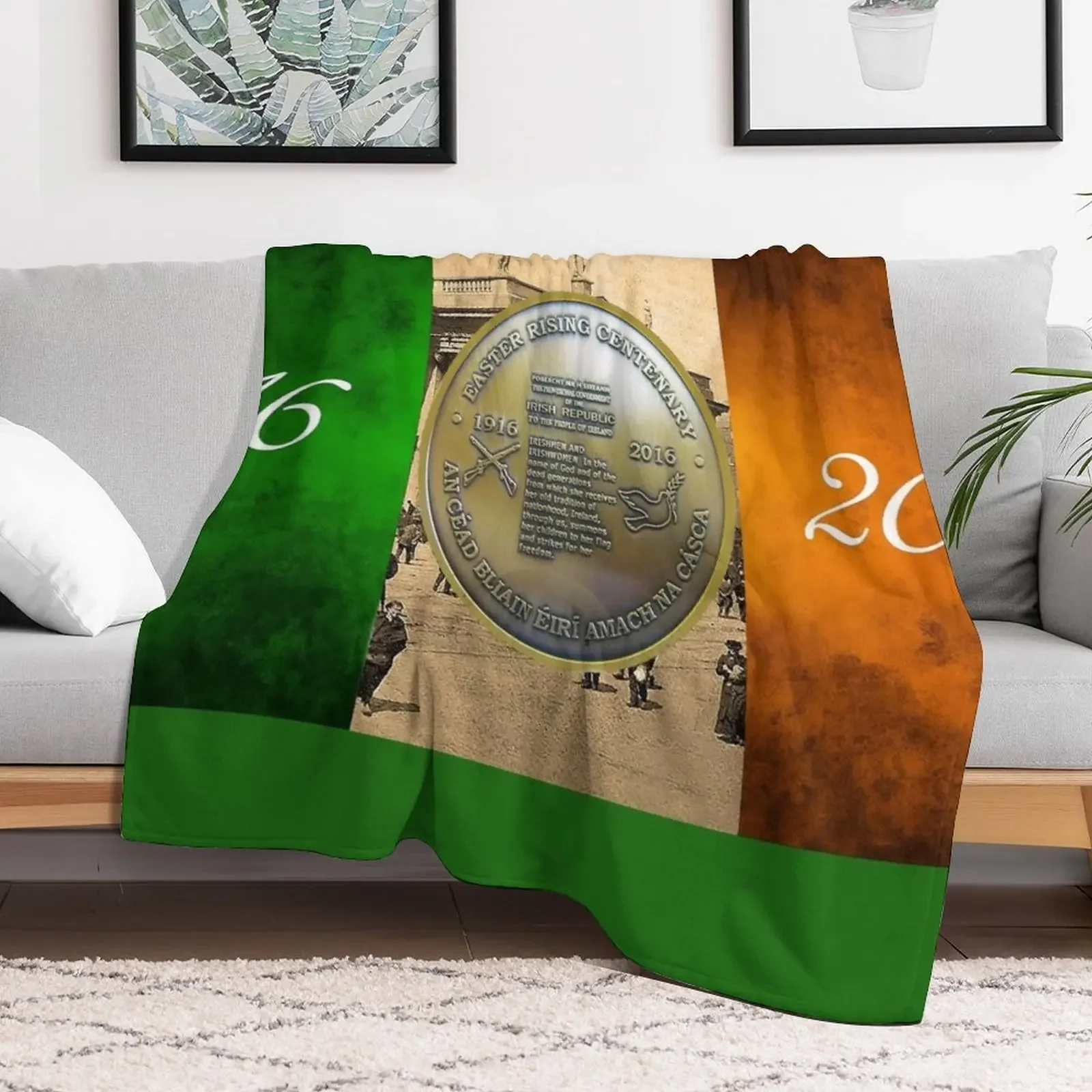 Мягкое плюшевое одеяло 1916–2016