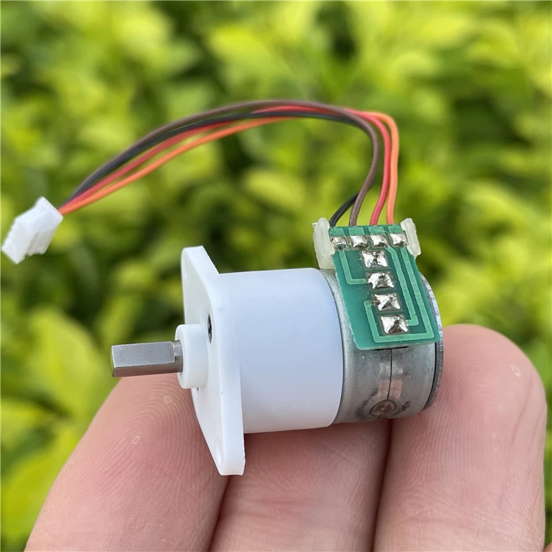 Мини-15 мм точность металлический Шестерни коробка шаговый двигатель 2-фазный