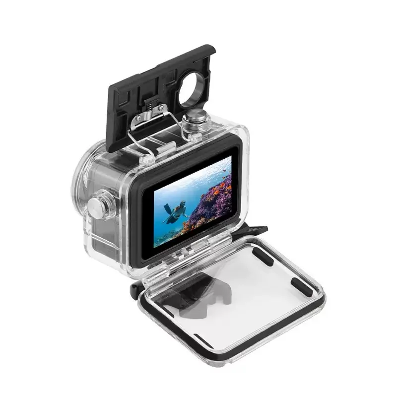 Водонепроницаемый чехол 60M для экшн-камер DJI OSMO Action 5 Pro43, защитный корпус, красный, розовый, фиолетовый, набор фильтров для дайвинга, аксессуары (art.: 3920d2bfae3fa) - 3920d2bfae3fa