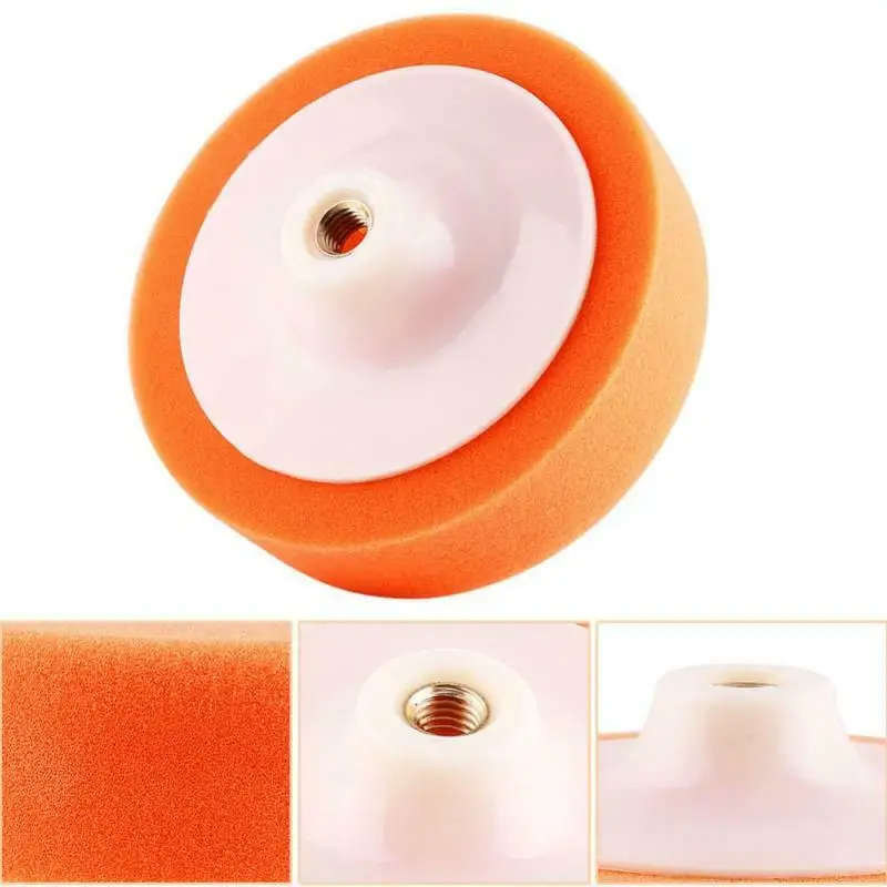 

1Pc Polishing Pad 6 Inch 15cm Auto Car Polishing Buffing Polishing Pad Sponge Wheel Waxing Orange