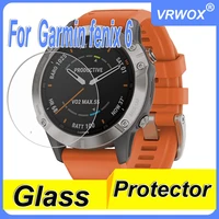 3pcs 9h tempered glass for garmin fenix 6 6s 6x pro 7 7s 7x 5 5s smart watch clear hd screen protector film accessories
